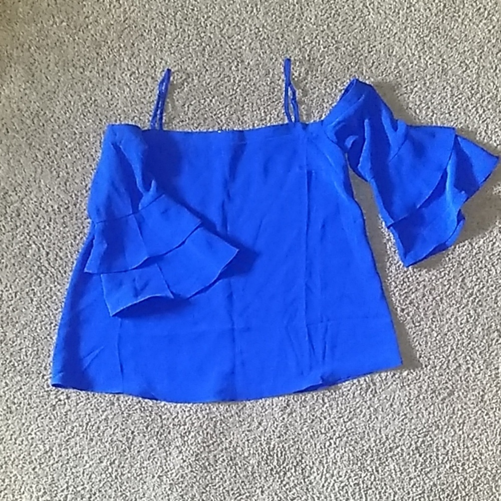 Date night cold shoulder shirt